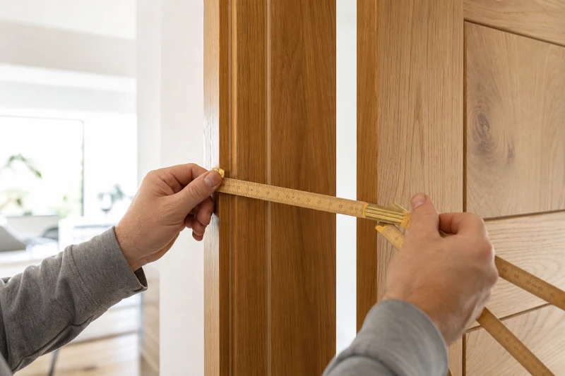 Ất Dậu 1945 hợp hướng nào: Bố trí nhà ở và kích thước Lỗ Ban 3 Thao tác đo kích thước thông thủy cửa chính bằng thước Lỗ Ban nhằm đảm bảo phong thủy