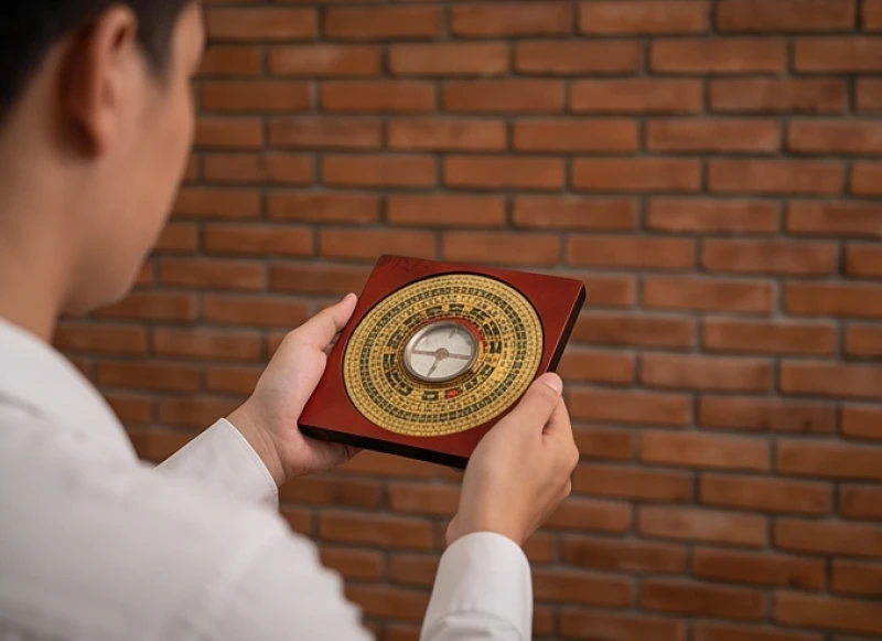 Hướng bàn thờ hợp tuổi Sửu: Phân biệt nam nữ & cung Lỗ Ban 4 Bàn thờ tựa lưng vững chắc vào bức tường đặc kín và được đo đạc la bàn phong thủy cẩn thận