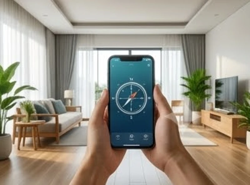 Mệnh Mộc hợp hướng nào: Tra cứu theo giới tính và cách hóa giải 11 Sử dụng ứng dụng la bàn trên điện thoại thông minh để kiểm tra hướng của phòng khách