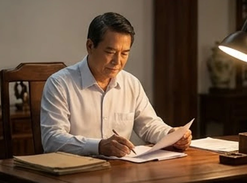 Vận hạn tuổi Hợi năm 2027: Chi tiết 12 tháng và cách hóa giải 5 Nam giới tuổi Hợi đang tập trung xử lý công việc và tài liệu trên bàn làm việc