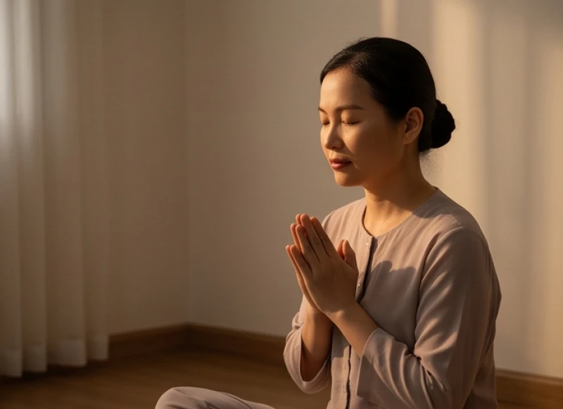 Thành tâm đọc lời Quy y Tam Bảo và bài hồi hướng công đức giúp các sinh vật không bị đọa vào đường ác