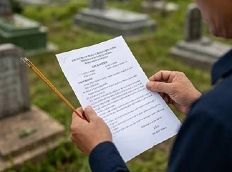 Văn khấn thần linh ngoài mộ: Bài cúng chuẩn tâm linh cho mọi dịp 7 Người đại diện gia đình cẩn thận cầm tờ giấy ghi sẵn bài văn khấn thần linh ngoài mộ để đọc cho chính xác