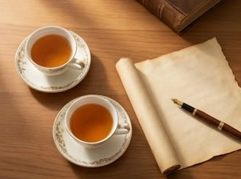 Tử vi trọn đời tuổi Đinh Mùi 1967 nữ mạng: Diễn biến & vận hạn 7 Hai ly trà nóng hổi cùng bản hợp đồng kinh doanh trên bàn gỗ tượng trưng cho sự hợp tác thành công