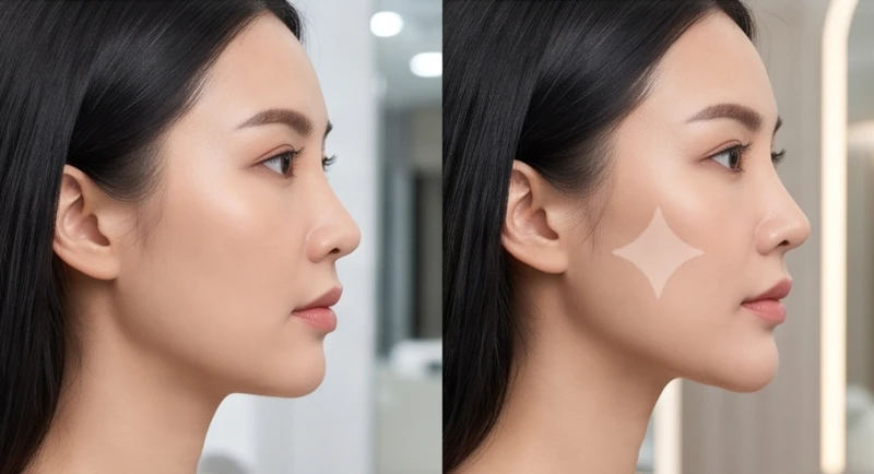 Hạ đình trên khuôn mặt: Cách đo tỷ lệ chuẩn và luận hậu vận 8 Mô phỏng y khoa hình ảnh xương hàm dưới được đẩy ra trước để khắc phục tình trạng cằm lẹm