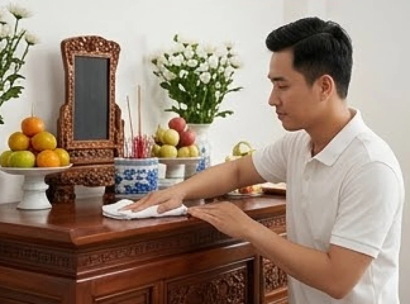 Tử vi tuổi Giáp Thân 1944 năm 2027: Sao hạn nam nữ & mâm cúng 9 Con cháu đảm nhận việc lau dọn bàn thờ dịp cuối năm thay cho người lớn tuổi