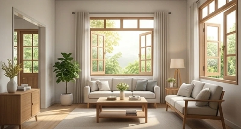 Mơ thấy nhà cũ của mình: Giải mã tâm lý & cách hóa giải xui xẻo 4 Không gian sống hiện tại được dọn dẹp ngăn nắp với ánh nắng tự nhiên tràn ngập qua khung cửa sổ