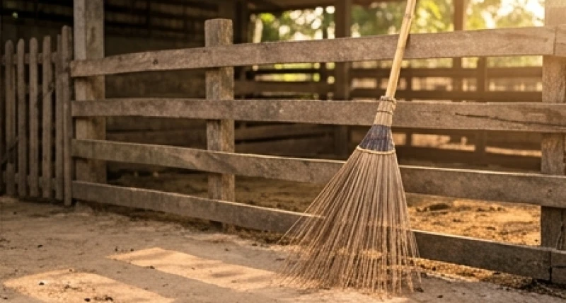 Mơ thấy chuồng heo: Tra cứu điềm báo cát hung & bộ số tài lộc 6 Chiếc chổi tre tựa vào vách chuồng lợn sạch sẽ tượng trưng cho việc thanh tẩy năng lượng