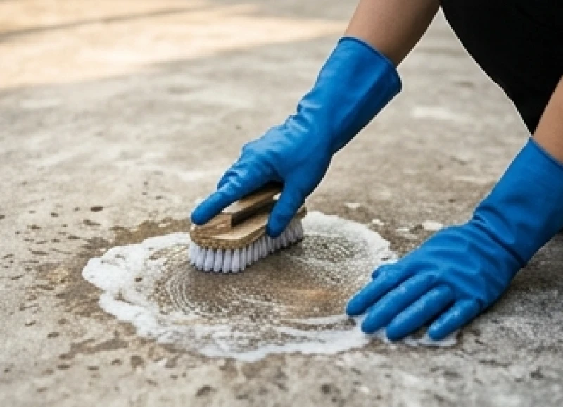 Chó ỉa trước cửa nhà là điềm gì? Giải mã tâm linh & cách xử lý 4 Sử dụng nước tẩy Javen để dội rửa sạch sẽ uế khí ngay trước bậc tam cấp của gia đình