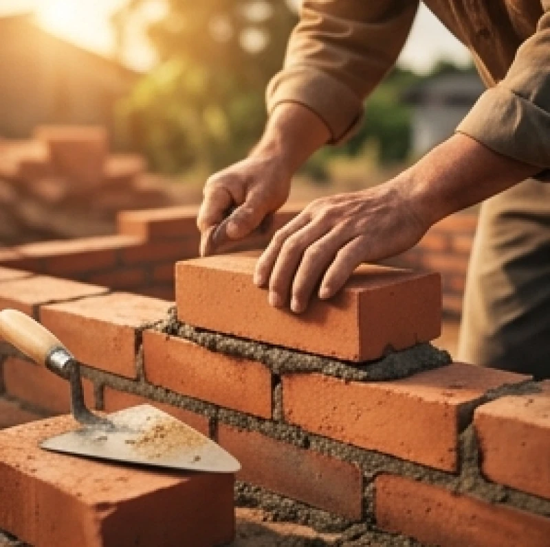 Tháng tốt xấu của tuổi Mão năm 2026: Bảng tra cứu cát hung 6 Viên gạch nền móng đầu tiên được đặt xuống cẩn thận trong buổi lễ động thổ làm nhà của gia đình