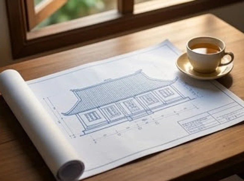 Tuổi Canh Dần 1950: Cung Mệnh, Hướng Nhà & Hạn Làm Nhà 2025–2026 2 Bản vẽ thiết kế nhà ở kết hợp không gian xanh thư giãn phù hợp cho gia chủ tuổi canh dần 1950