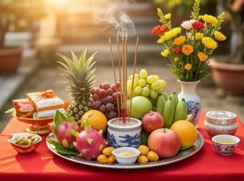 Tử vi tuổi Đinh Mão 1987 năm 2026: Trình tự cúng sao và xét đại hạn 1 Gia chủ tuổi Đinh Mão chuẩn bị mâm cúng động thổ mượn tuổi xây nhà trong năm Bính Ngọ 2026