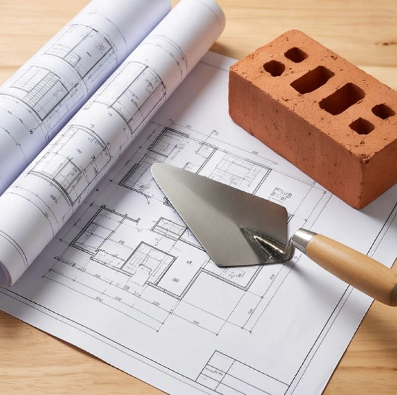 Sao hạn tuổi Sửu năm 2027: Bảng tra cứu và bài bản cúng lễ 10 Bản vẽ thiết kế kiến trúc và chiếc bay thợ nề đặt cạnh viên gạch đỏ