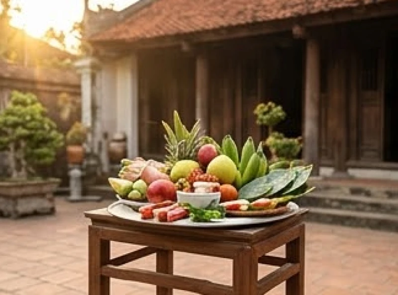 Buổi lễ động thổ tu tạo từ đường dòng họ mang lại phúc lộc nhờ cung Tứ Tấn Tài
