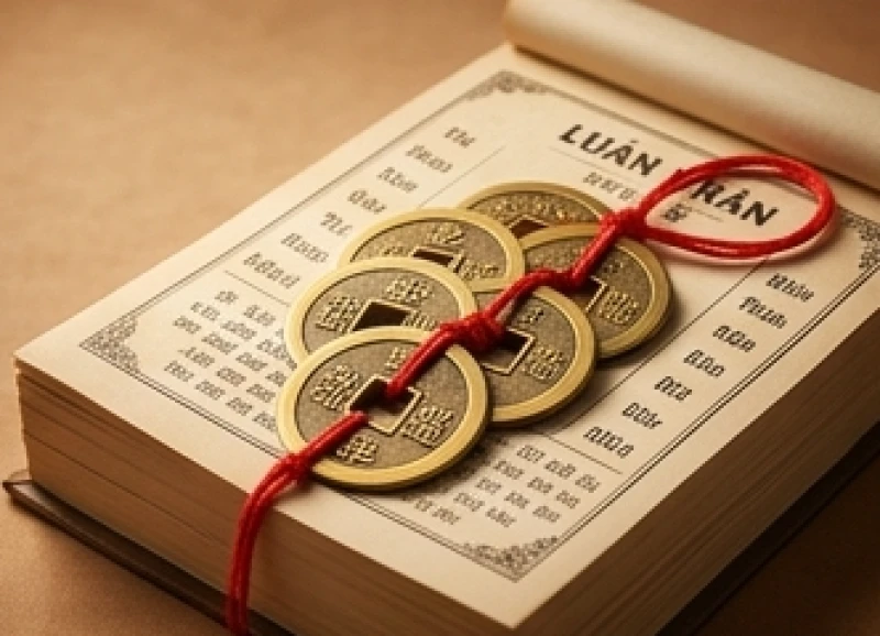 Tử vi tuổi Kỷ Dậu 1969 năm 2027: Cẩm nang sao hạn và mượn tuổi 7 Những đồng xu phong thủy may mắn đặt cạnh cuốn lịch vạn niên báo hiệu tin vui