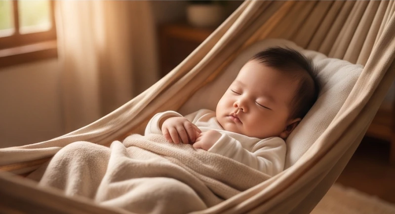 Mơ Thấy Nằm Võng: Điềm Báo, Hiện Tượng Giật Mình & Sổ Mơ 4 Đứa trẻ sơ sinh nằm ngủ ngoan ngoãn trên chiếc võng mềm mại mang đến niềm hy vọng cho gia đình