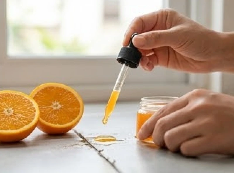 Kiến làm tổ trong nhà là điềm gì: Luận vị trí & mẹo đuổi an toàn 6 Hỗn hợp vỏ cam tươi xay nhuyễn hòa cùng nước ấm được nhỏ trực tiếp vào miệng kẽ nứt để xua đuổi bầy kiến