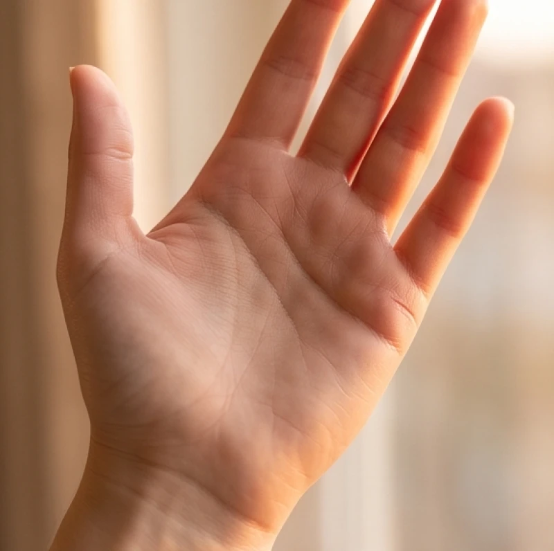Cận cảnh gò Thủy tinh dưới ngón út tiết lộ đường chỉ tay hôn nhân tan vỡ hay hạnh phúc