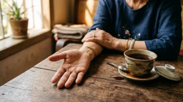 Cận cảnh lòng bàn tay người phụ nữ Việt Nam cho thấy rõ đường chỉ tay tình duyên có 2 đường chạy song song rành mạch.