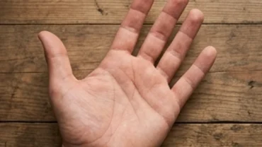 Lòng bàn tay nổi bật với đường thái dương bị đứt đoạn cảnh báo những biến động về sự nghiệp và tài lộc