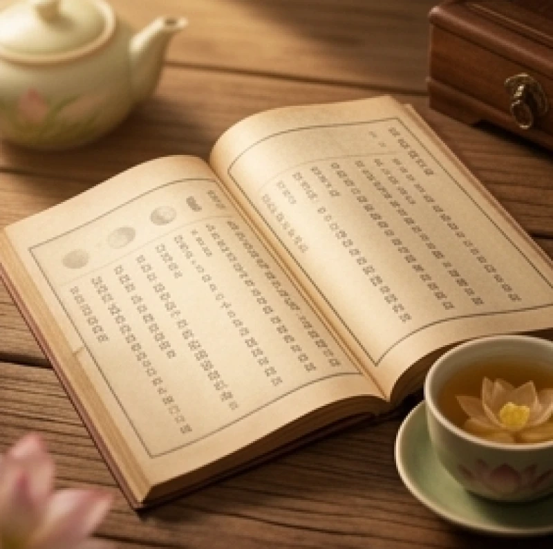 Cuốn sổ ghi chép tử vi cổ về đường tình duyên của nam giới sinh năm 2006 theo các tháng sinh