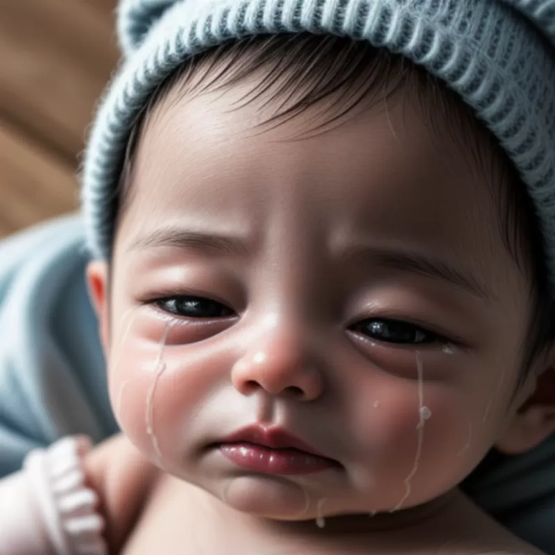Em bé sơ sinh khóc