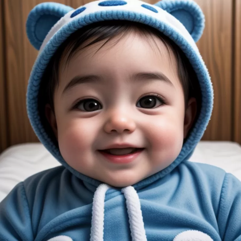 Baby Boy Smiling