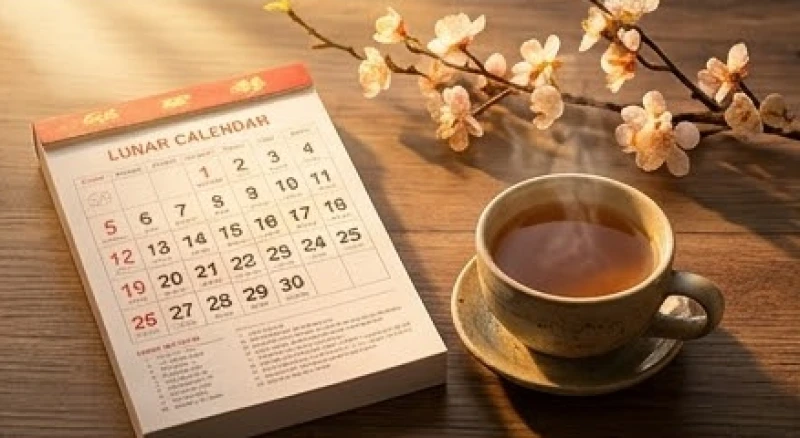 Lịch âm và các yếu tố phong thủy ảnh hưởng đến điềm báo khi gặp đám tang ngày đầu tháng