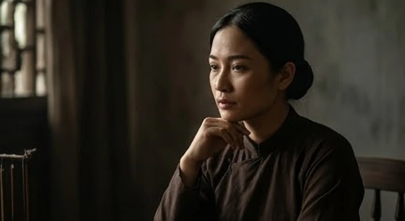 Gương mặt trầm ngâm của người phụ nữ khi đối diện với những lời tiên tri