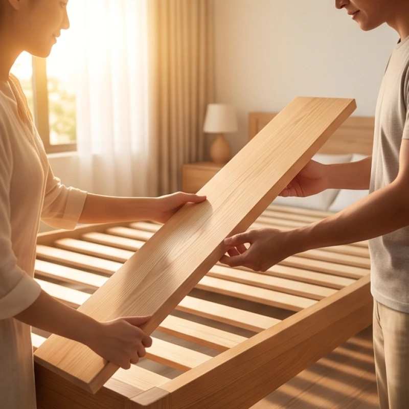 Vạt giường cưới nứt toác được xem là dấu hiệu cảnh báo mâu thuẫn cần hóa giải trong tình cảm vợ chồng