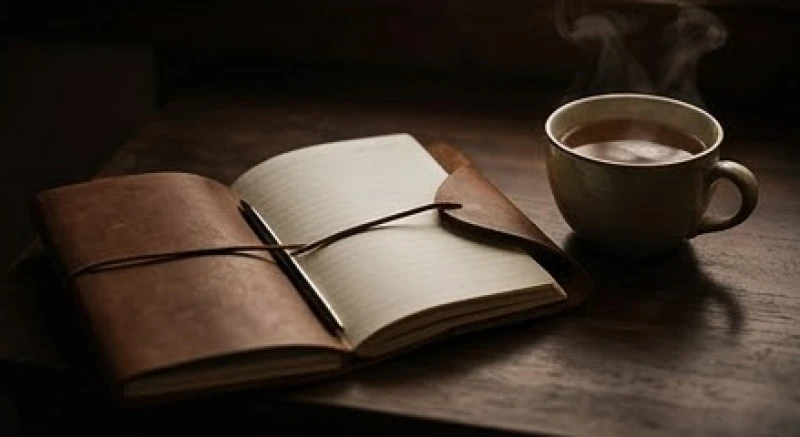 Giải mã mơ thấy cá chết: Điềm báo theo loài cá & cách hóa giải 7 Cuốn sổ ghi chép mở ra dưới ánh đèn vàng mờ ảo bên cạnh tách trà ấm