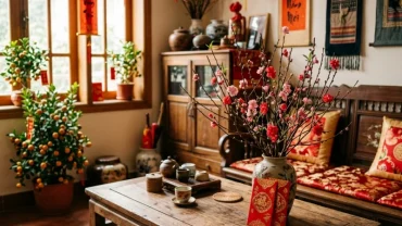 Hình ảnh phong thủy mang vượng khí khi gia chủ tuổi mão chọn người xông đất năm 2027