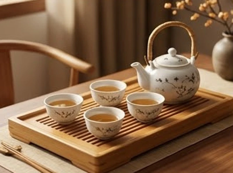 Bữa trà ấm cúng thể hiện sự gắn kết và viên mãn trong gia đạo người tuổi Bính Thìn 1976