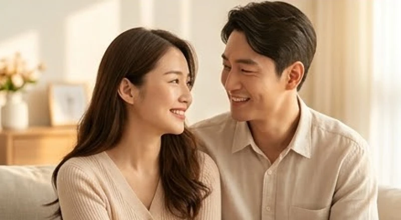 Tướng mắt một mí: Luận giải vận mệnh và cách phân biệt mắt lươn 6 Cặp vợ chồng trẻ mỉm cười hạnh phúc thể hiện sự viên mãn trong đời sống gia đạo