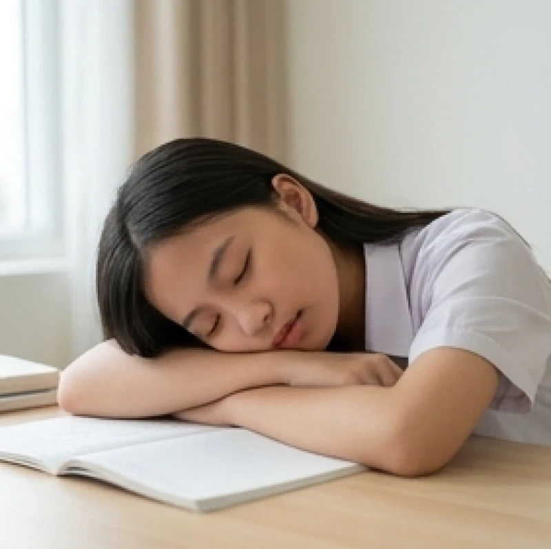 Tử vi tuổi Nhâm Thìn 2012 năm 2027: Sao hạn thi cử và cách giải 11 Nữ sinh đang gục đầu nghỉ ngơi chợp mắt trên bàn học để thư giãn giữa những giờ ôn thi vô cùng căng thẳng
