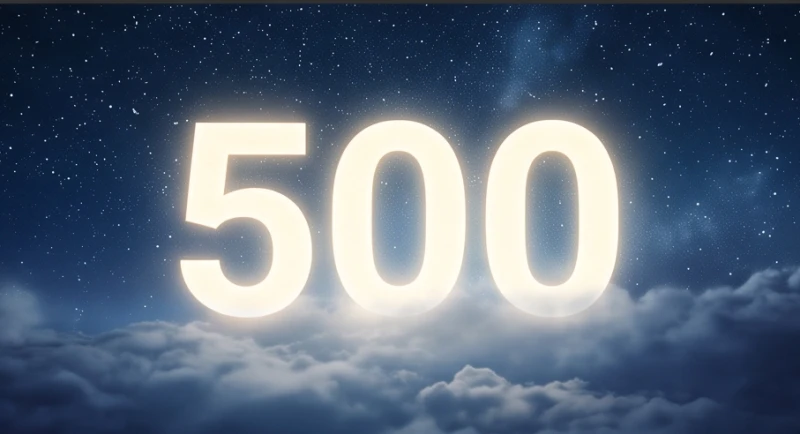 Mơ thấy số 50: Ý nghĩa điềm báo và tra cứu bộ số lộc 7 Con số 500 khổng lồ rực sáng giữa bầu trời đêm đầy sao lấp lánh tuyệt đẹp