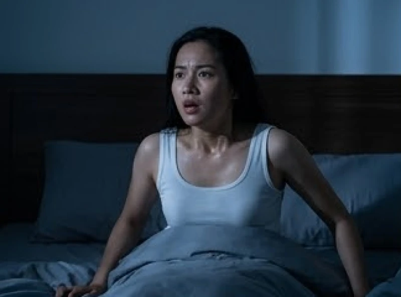 Người phụ nữ giật mình tỉnh giấc mồ hôi ướt đẫm khi mơ thấy công an bắt người khác trong đêm