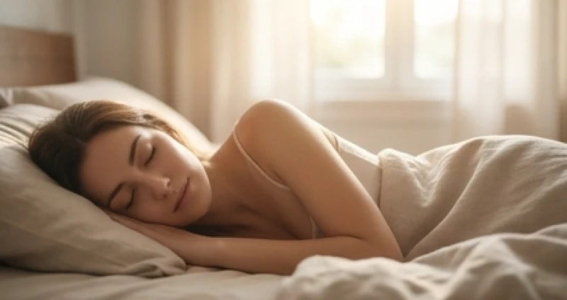 Sổ mơ và cách quy đổi giấc mơ thành con số: quy tắc bóc tách 1 Người phụ nữ đang nằm ngủ say sưa với biểu cảm thanh thản trong không gian tĩnh lặng