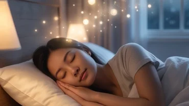 Người phụ nữ ngủ say sưa tượng trưng cho hành trình khám phá giải mã giấc mơ là gì để thấu hiểu bản thân