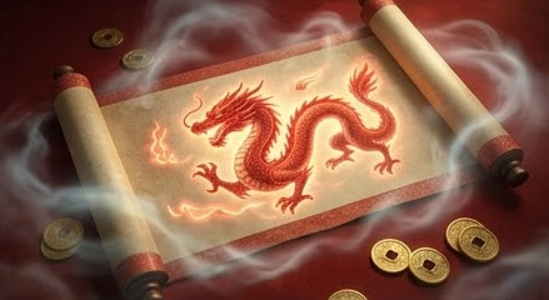Biểu tượng linh vật vượng khí thường gặp trong giấc mơ thấy rồng đỏ báo hiệu những biến chuyển bất ngờ
