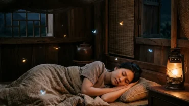 Bức ảnh nghệ thuật khắc họa sự bình yên sau khi giải mã giấc mơ thấy côn trùng trong phòng ngủ