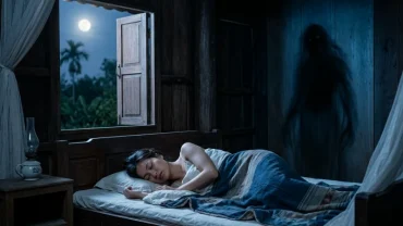 Hình ảnh minh họa cảm giác lo âu và bóng đè khi ngủ giúp bạn giải mã giấc mơ thấy ma dưới góc độ tâm lý học