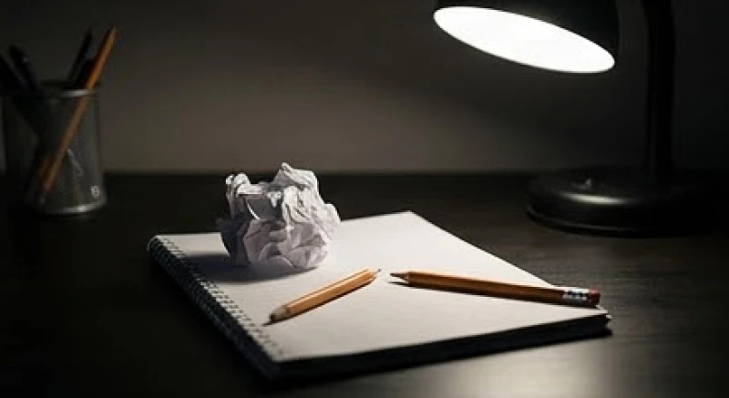 Mơ thấy vợ chồng đánh nhau: Ý nghĩa tâm lý và tra cứu con số 4 Cuốn sổ tay bị vò nát đặt cạnh chiếc bút gãy trên bàn làm việc tượng trưng cho những bế tắc và áp lực dồn nén