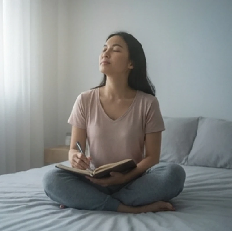 Mơ thấy bơi trong nước lũ: Điềm báo tâm linh & bảng tra con số 9 Thực hành hít thở sâu và ghi chép nhật ký giúp tĩnh tâm ngay sau khi giật mình tỉnh giấc vì ác mộng