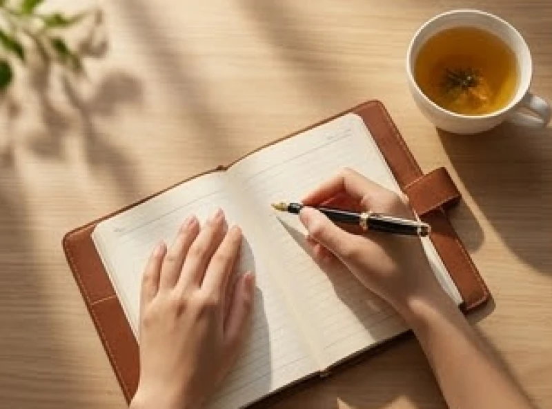 Mơ thấy con số: Giải mã điềm báo, sổ mơ & cách hóa giải 9 Đôi bàn tay cẩn thận viết những dòng tâm sự để giải tỏa lo âu sau một cơn ác mộng vào buổi sáng sớm