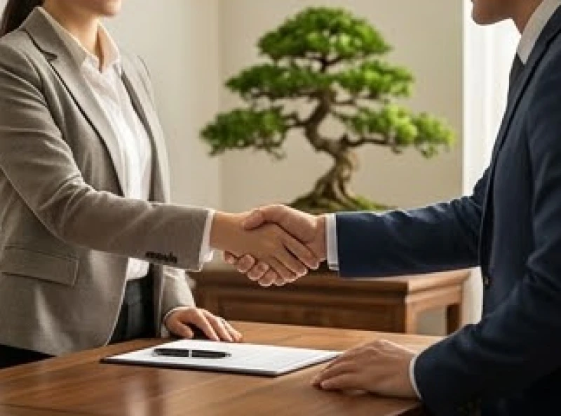 Cái bắt tay hợp tác kinh doanh thể hiện dòng tiền luân chuyển thuận lợi trong những tháng vượng tài