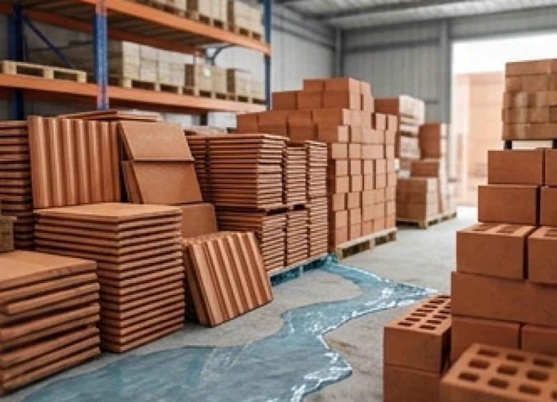 Cửa hàng gạch ốp lát và vật liệu xây dựng thuộc hành Thổ gây kẹt vốn cho người Giáp Dần mệnh Thủy