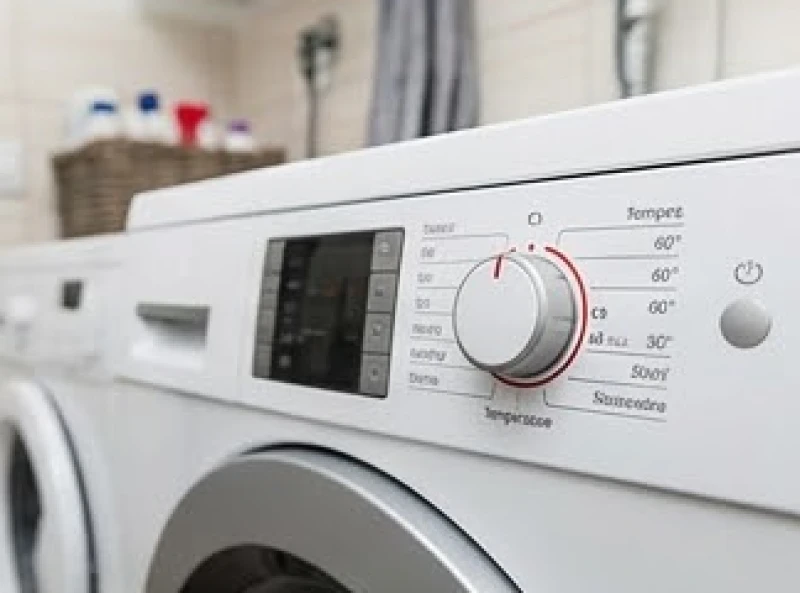 Điều chỉnh nhiệt độ máy giặt ở mức 60 độ C để tiêu diệt vi khuẩn và ký sinh trùng lây từ chuột