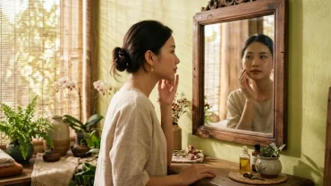 Hình ảnh minh họa hiện tượng giật cơ mặt là điềm gì theo phong thủy và dấu hiệu cảnh báo sức khỏe