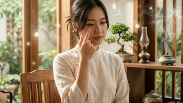 Hình ảnh minh họa hiện tượng giật mắt là điềm gì dưới góc độ phong thủy và y khoa