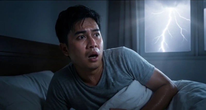 Mơ thấy sét đánh: Điềm báo lành dữ, sức khỏe và con số may mắn 5 Người phụ nữ giật mình tỉnh giấc giữa đêm đầy mồ hôi và hoảng sợ sau khi mơ thấy sét đánh liên tục